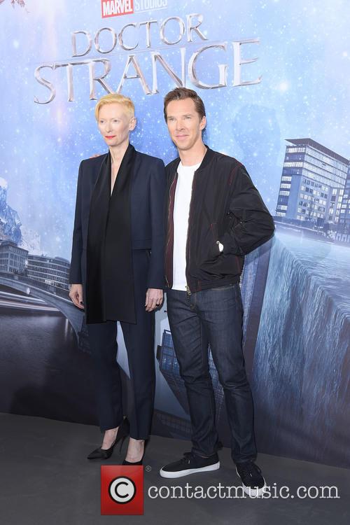 Tilda Swinton and Benedict Cumberbatch 2