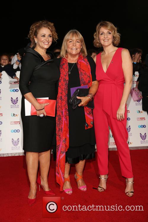 Nadia Sawalha, Linda Robson and Kay Adams