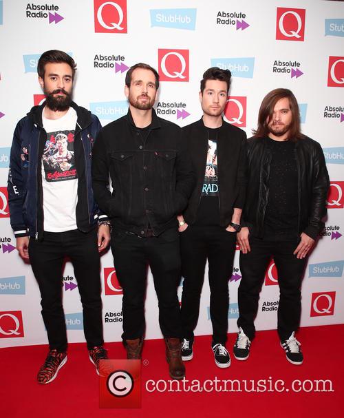 Bastille, Will Farquarson, Kyle Simmons, Dan Smith and Charlie Barnes