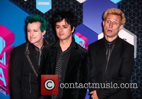 Green Day, Billie Joe Armstrong, Mike Dirnt, Tré Cool and Tre Cool