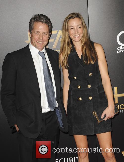 Hugh Grant and Anna Elisabet Eber