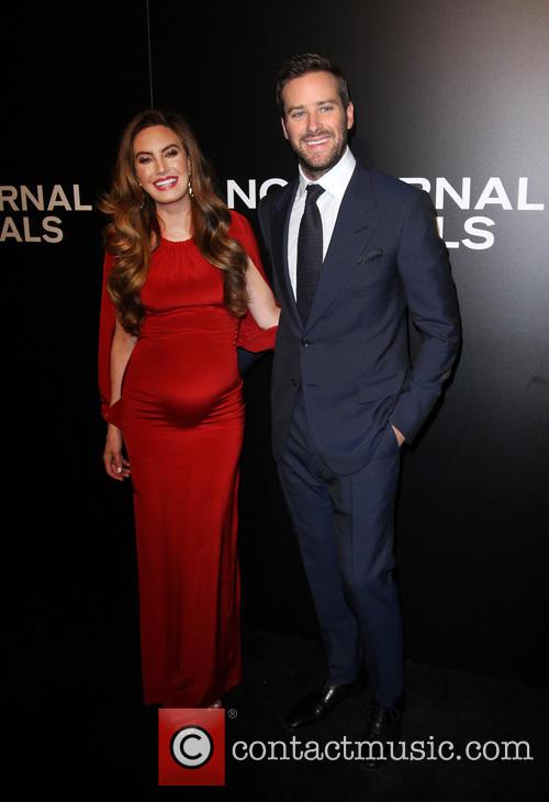 Armie Hammer and Wife Elizabeth Chambers 9