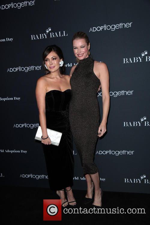 Lindsay Price and Rebecca Romijn