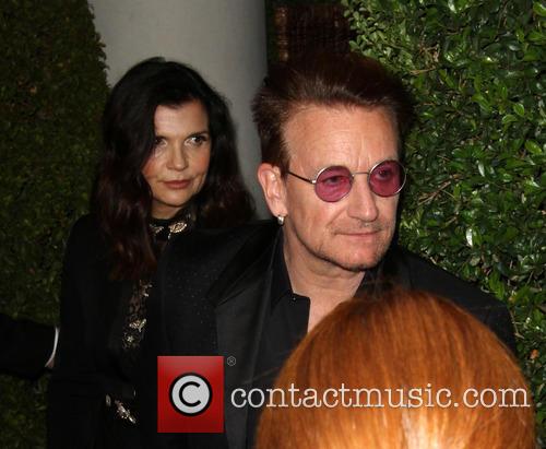 Bono and Wife Alison Hewson