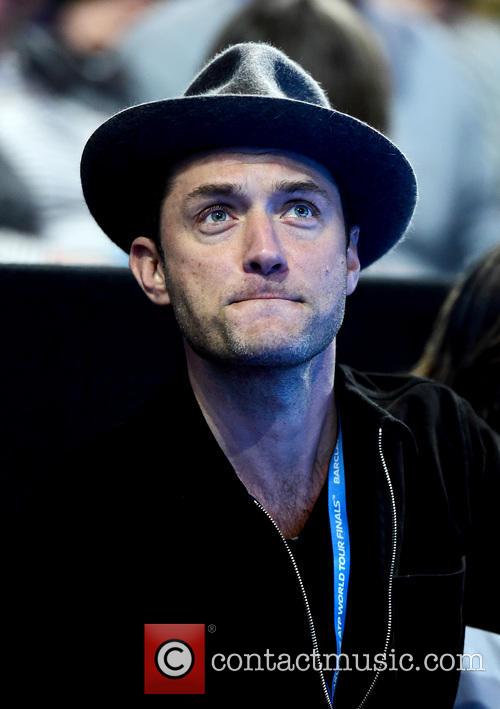 Jude Law at the ATP World Finals
