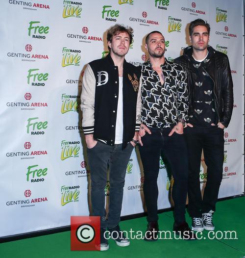 Busted, Matt Willis, James Bourne and Charlie Simpson 1