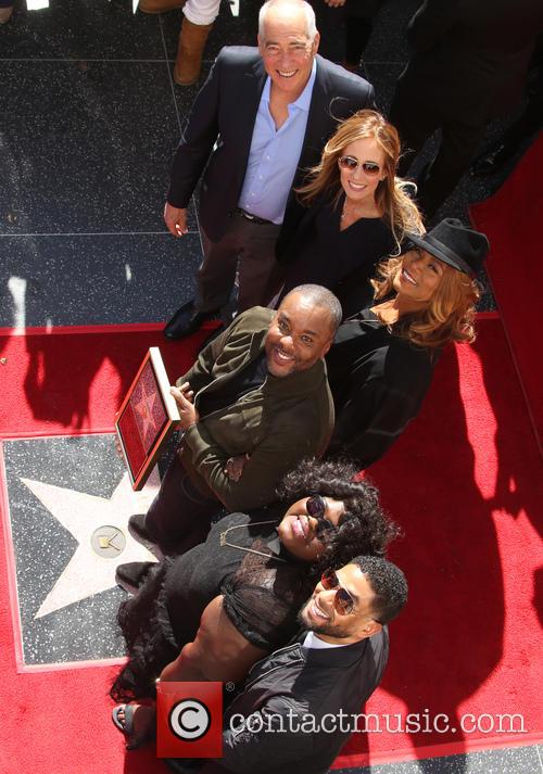 Gary Newman, Dana Walden, Queen Latifah, Lee Daniels, Gabourey Sidibe and Jussie Smollett 4