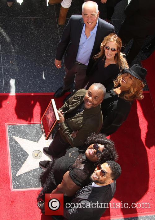 Gary Newman, Dana Walden, Queen Latifah, Lee Daniels, Gabourey Sidibe and Jussie Smollett 7