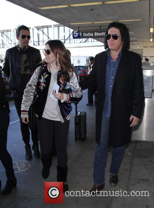 Gene Simmons, Nick Simmons and Sophie Simmons 3