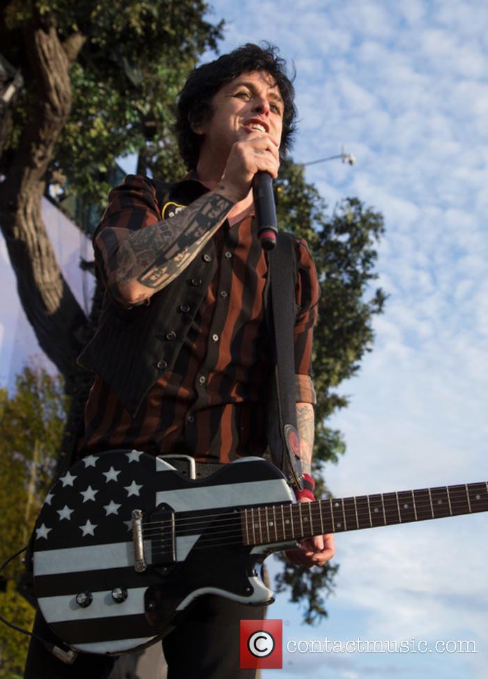 Green Day performing at BST Hyde Park