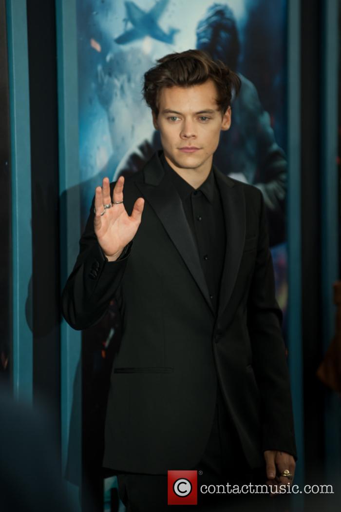 Harry Styles at the 'Dunkirk' premiere