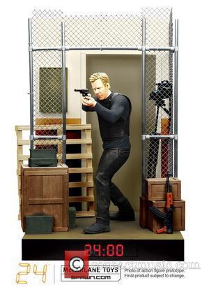 * KIEFER'S BAUER BECOMES AN ACTION FIGURE JACK BAUER has been downsized - for a new range of 24 action...