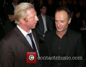 Boris Becker, Bruno Saelzer Mercedes Benz Fashion Week Berlin 2008 - Autumn/Winter Hugo by Hugo Boss fashion show at the...