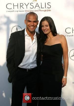 Amaury Nolasco and date Dayanara Torres 2007 Chrysalis Butterfly Ball held at the home of Susan Harris and Hayward Kaiser...