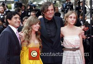 Diego Maradona, Emir Kusturica and Guests The 2008 Cannes Film Festival - Day 8 'Che' - Premiere Cannes, France -...