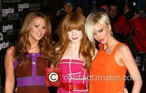 Kimberley Walsh, Nicola Roberts and Sarah Harding of Girls Aloud  Capital Awards held at the Riverbank Park Plaza London,...