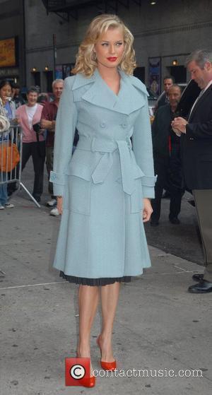 Rebecca Romijn, David Letterman, Ed Sullivan Theatre