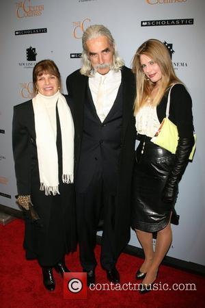 Katharine Ross, Sam Elliott and Cleo Rose Elliot at the New York premiere of 'The Golden Compass' at the Ziegfeld...