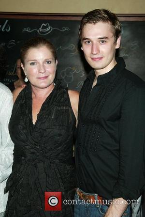 Kate Mulgrew & co-star Seth Numrich Opening Night after party for the Off-Broadway play 