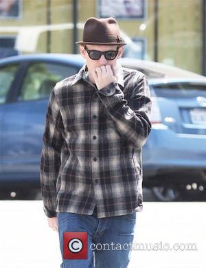 Benji Madden stopping to get coffee at Starbucks in West Hollywood Los Angeles, California - 22.04.08