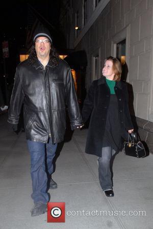 Penn Jillette, Emily Zolten out and about in Manhattan New York City, USA - 15.01.08