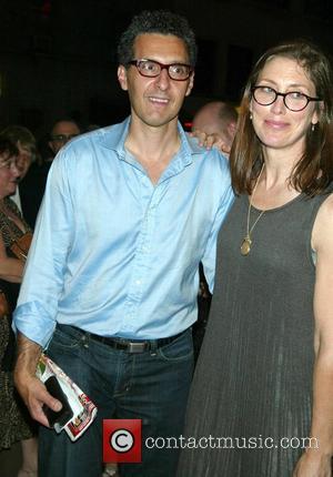 John Turturro and wife Katherine Borowitz Turturro Opening night of the new Broadway play 'Mauritius' at the Biltmore Theatre -...