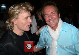 Hans Klok, his boyfriend Frank Gutteling Aftershow-party for the TV show Willkommen bei Carmen Nebel at the Hotel Ellington Berlin,...