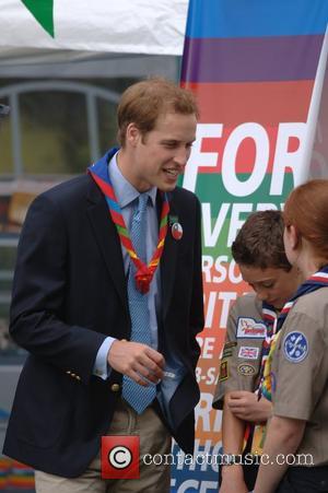 Prince William and Scouts  The 21st World Scout Jamboree opening ceremony  at Hylands Park, Chelmsford  Essex, London...