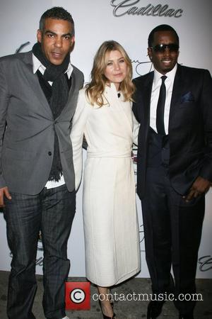 Christopher Ivery, Ellen Pompeo and Sean 'P. Diddy' Combs Mercedes-Benz Fashion Week Fall 2008 - Sean John - Afterparty at...