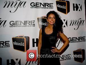 Mya Skool'd event at Sol co-sponsored by Universal Records, HX and Genre Magazines to benefit he Ali Forney Center, New...