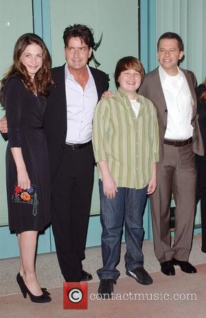 Marin Hinkle, Charlie Sheen, Angus T Jones and Jon Cryer The Academy of Television Arts & Sciences presents 'An evening...