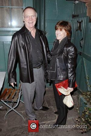 Nicholas Pileggi, Nora Ephron arrive at Waverly Inn for dinner New York City, USA - 06.03.08