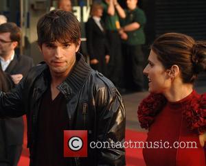 Ashton Kutcher, Lake Bell at the premiere of 'What Happens In Vegas' at Odeon,Leicester Square London,England- 22.04.08