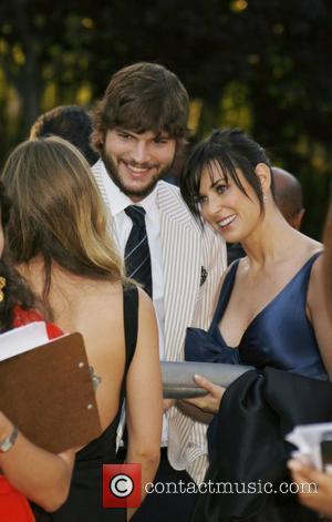 Ashton Kutcher and Demi Moore 7th Annual Chrysalis Butterfly Ball held at a Private Estate Los Angeles, California - 31.05.08