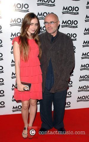 Phil Collins and Daughter Lily Collins