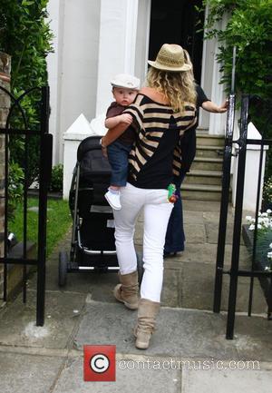 Davinia Taylor and Jenny Frost  return to Taylor's home before meeting Kate Moss and Jamie Hince and taking a...