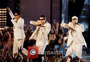 Jonathan Knight, Jordan Knight, Donnie Wahlberg New Kids On The Block 2008 MuchMusic Video Awards Toronto, Canada - 16.06.08