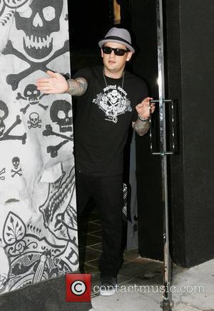 Benji Madden leaving the DCMA store Los Angeles, California - 24.06.08