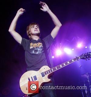 Tom Fletcher McFly performing at 'Pop In The Park' held at Dorfold Park in Nantwich Cheshire, England - 02.08.08