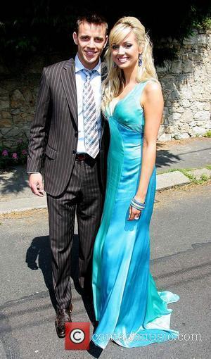 Wesley Quirke and Rosanna Davison Wedding of Robbie Keane and Claudine Palmer in Killiney Dublin, Ireland - 07.06.08