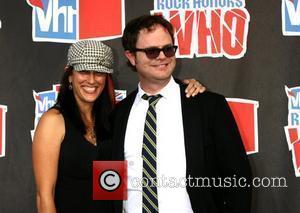 Rainn Wilson (R) and wife Holiday Reinhorn 2008 VH1 Rock Honors honoring The Who at UCLA's Pauley Pavilion - Arrivals...