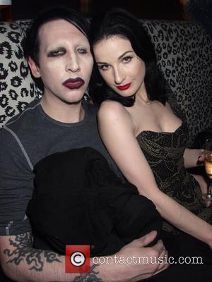 Marilyn Manson and Dita Von Teese