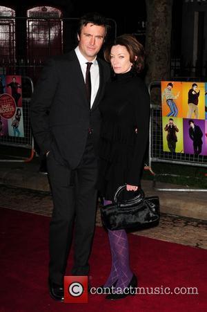 Michelle Gomez and Jack Davenport  World Premiere of 'The Boat That Rocked' held at The Odeon, Leicester Square -...