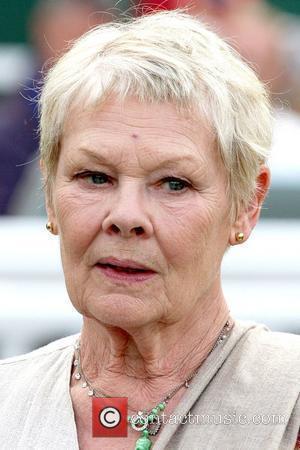 Dame Judi Dench and her daughter enjoy a day at Sandown Park Racecourse, where her horse, Smokey Oakey, finished in...