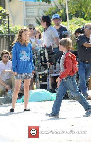 Natalie Portman filming on location for the upcoming film 'Hesher' Los Angeles, California - 20.05.09