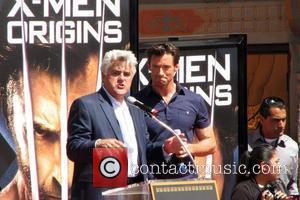 Jay Leno, Hugh Jackman, Grauman's Chinese Theatre