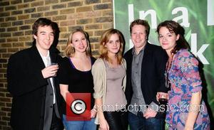 Emma Watson Tom Attenborough Vivienne Storryand and friends attend the 'In a Dark Dark House' Press Night held at the...