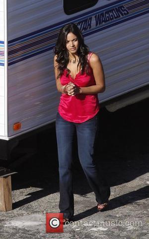 Jessica Lucas Filming on location for the new series of 'Melrose Place' Los Angeles, California - 16.04.09