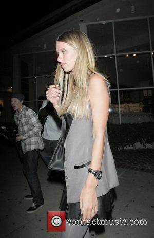 Nicky Hilton leaves Mr Chow restaurant after having dinner with her sister the day after announcing her split with Benji...