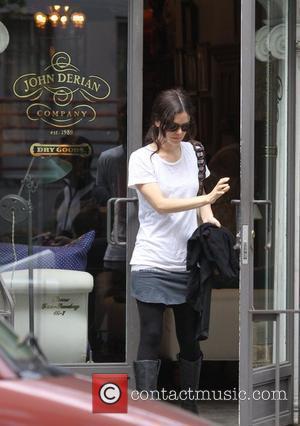 Rachel Bilson shopping at John Derian in SoHo New York City, USA - 02.05.09